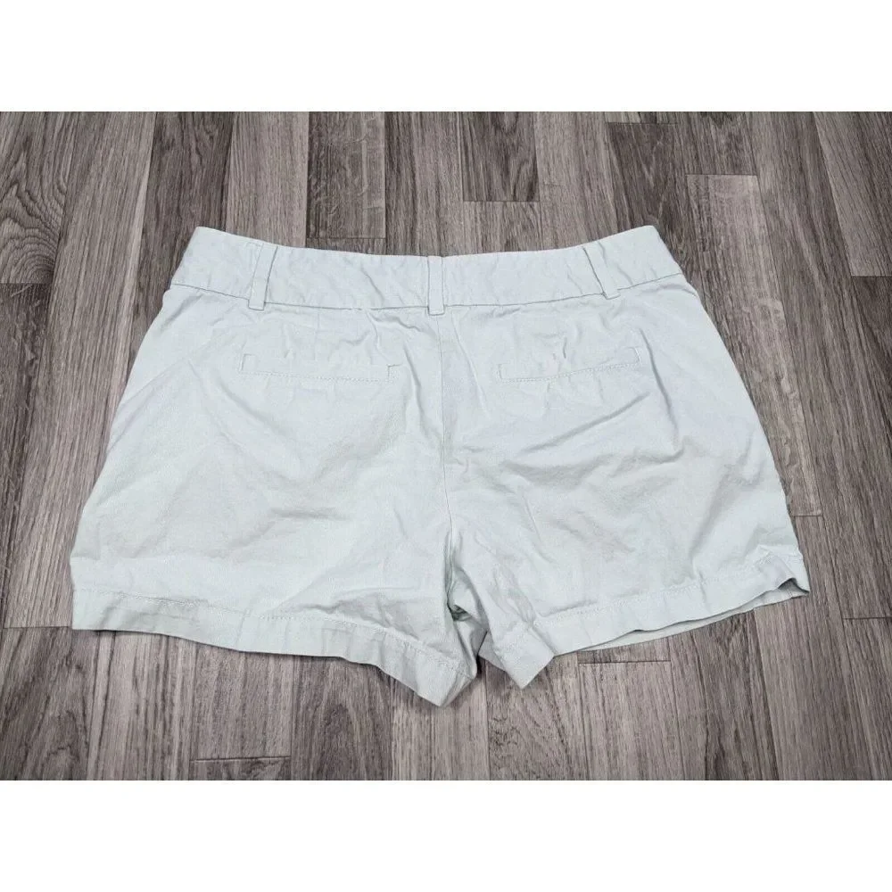(3/$35) Ann Taylor Loft Womens Size 4 Pockets‎ Sea Green Shorts